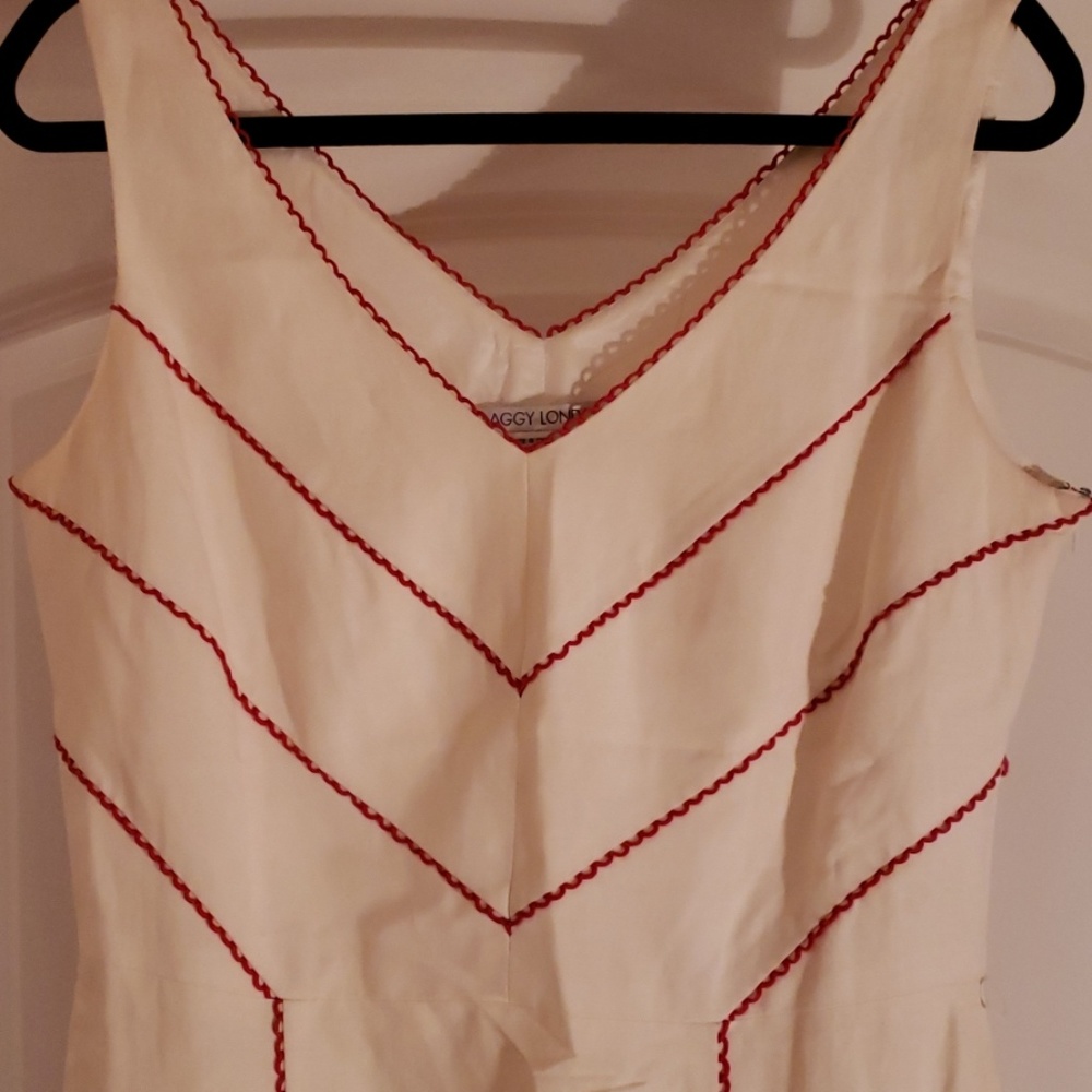 Linen Summer Dress - Picture 2 of 7